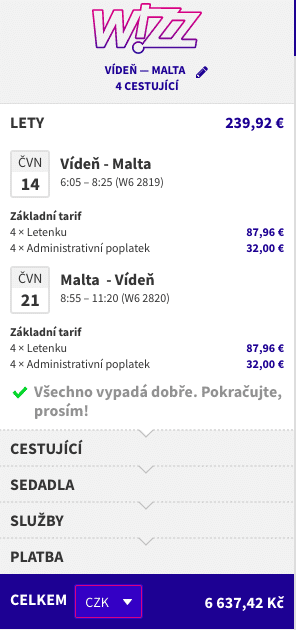 Malta wizzair