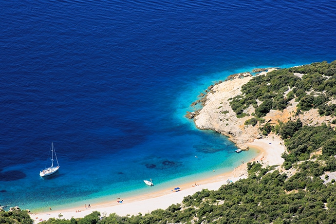 Pláž sveti ivan - nejkrásnější pláže v chorvatsku