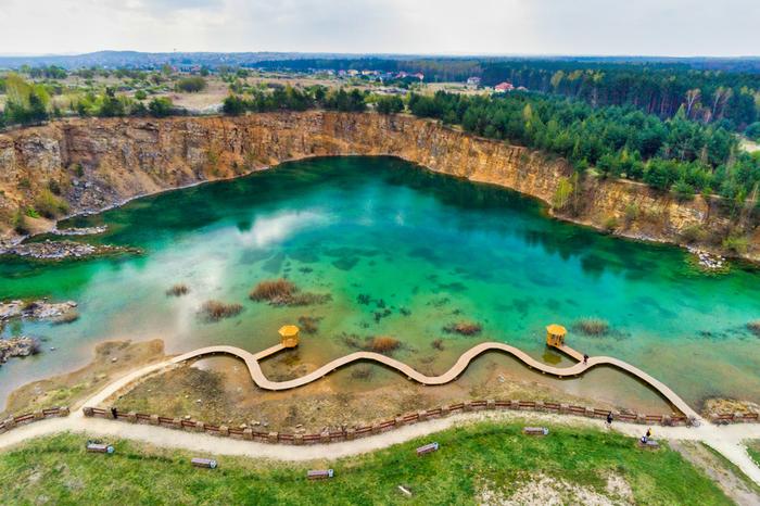 Park gródek v jaworznu