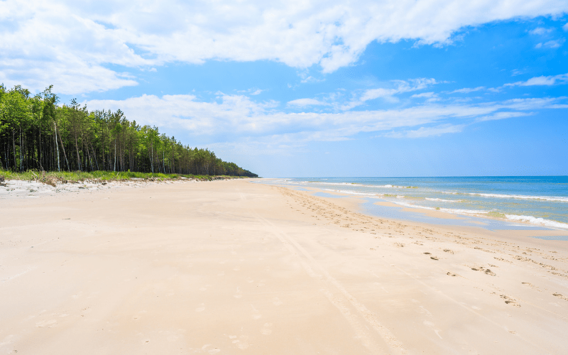 Nejkrásnější pláže v Polsku