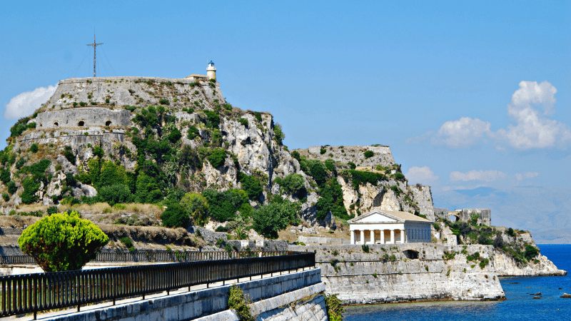 Co vidět na Korfu (nejen) s dětmi - Pevnost v Kerkyře