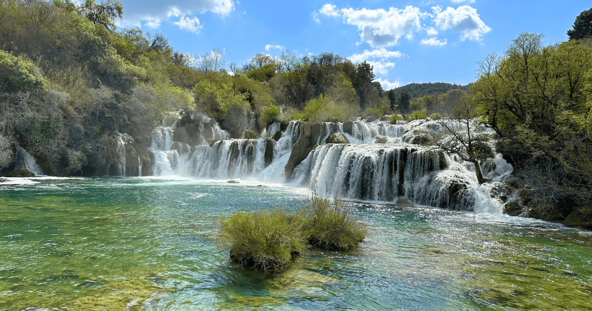 Národní park krka s dětmi