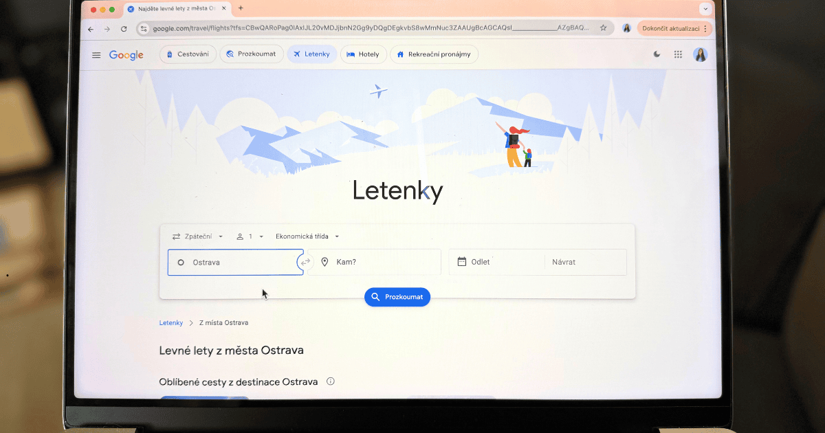 Levné letenky google flights