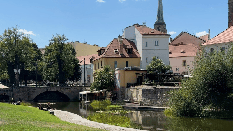 Plzeň - mlýnská strouha